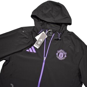 Adidas Manchester United Tiro25 Competition VIS Tech Travel Jacket JV5351 Large